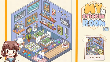 My Sticker Room Level 50 Play Club Solution Walkthrough