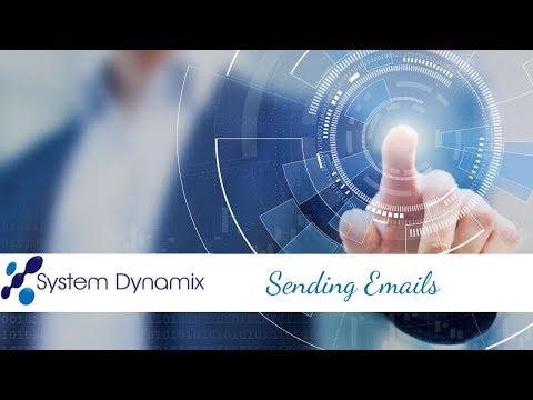 How to send emails out from the Dynamix Pro | View Real-Time Analytics