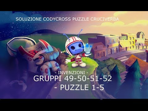 Soluzione Codycross Puzzle Cruciverba INVENZIONI- Gruppo 49-50-51-52 - Puzzle 1 - 5