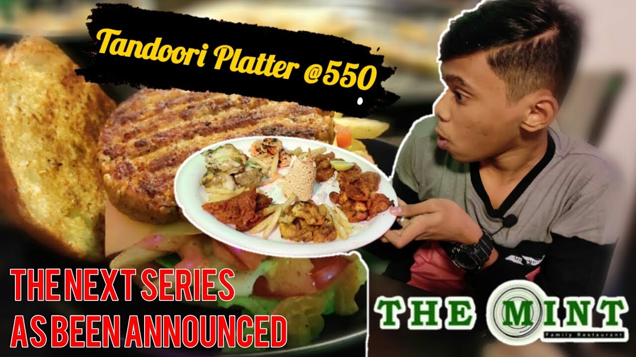 Tandoori Platter550 Mint restaurant in Karaikal Crazy views YouTube