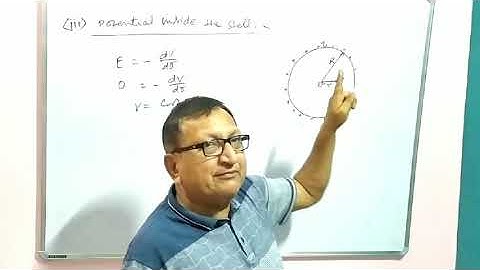 Lec-26 || Electric Potential Due to Uniformly Charged Concentric Spherical Shells