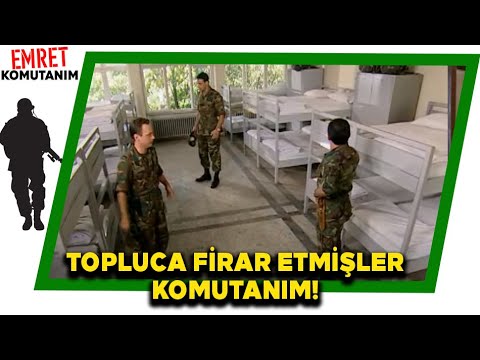 TOPLUCA FİRAR ETMİŞLER KOMUTANIM | Emret Komutanım