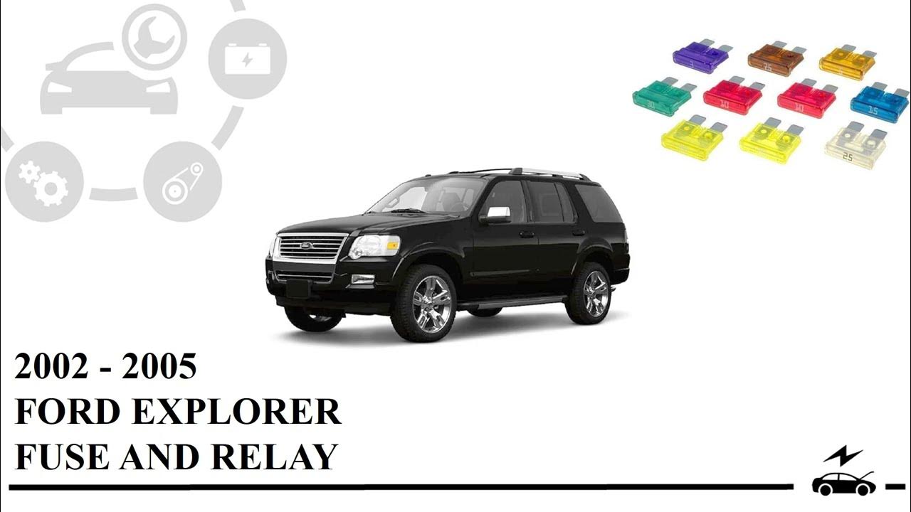 Fuse box diagram Ford Explorer 2006 - 2010 and relay with assignment