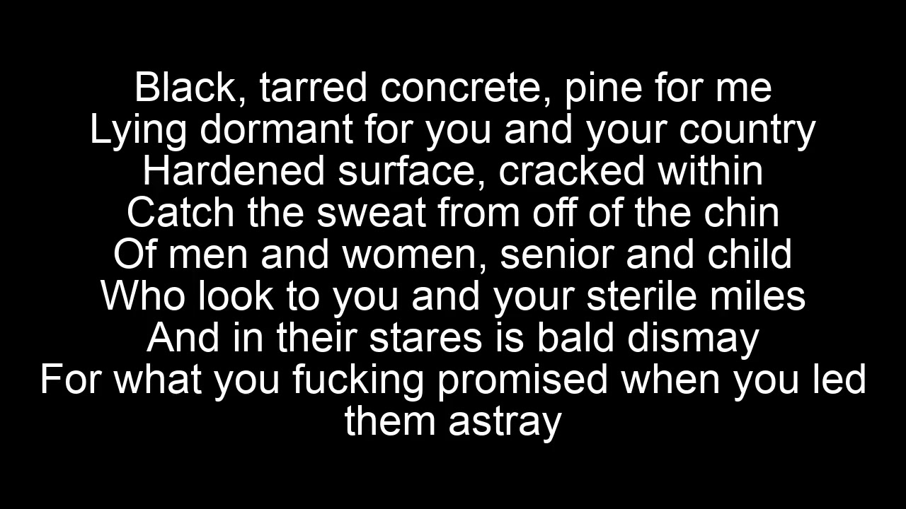 Bad Religion-The Streets Of America Lyrics