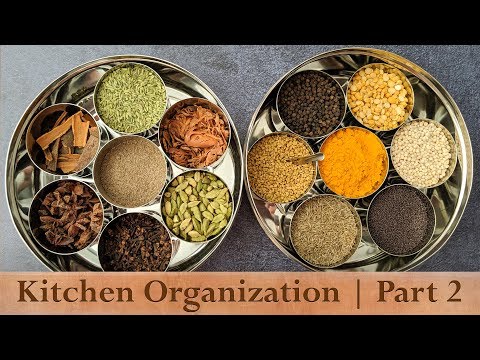 Spice Boxes | Anjaraipetti | Masala Dabba | Indian Kitchen Organization Part