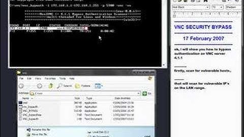 Hacking : Real VNC 4.1.1 Vulnerability