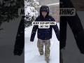 Down south kid gets REAL Snow ❄️