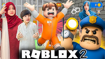 How Barry The Police Man Of Roblox Found Bacon Hair? 👮‍♂️ How Kainat Saved Him 🎮 | Rida Naqqash