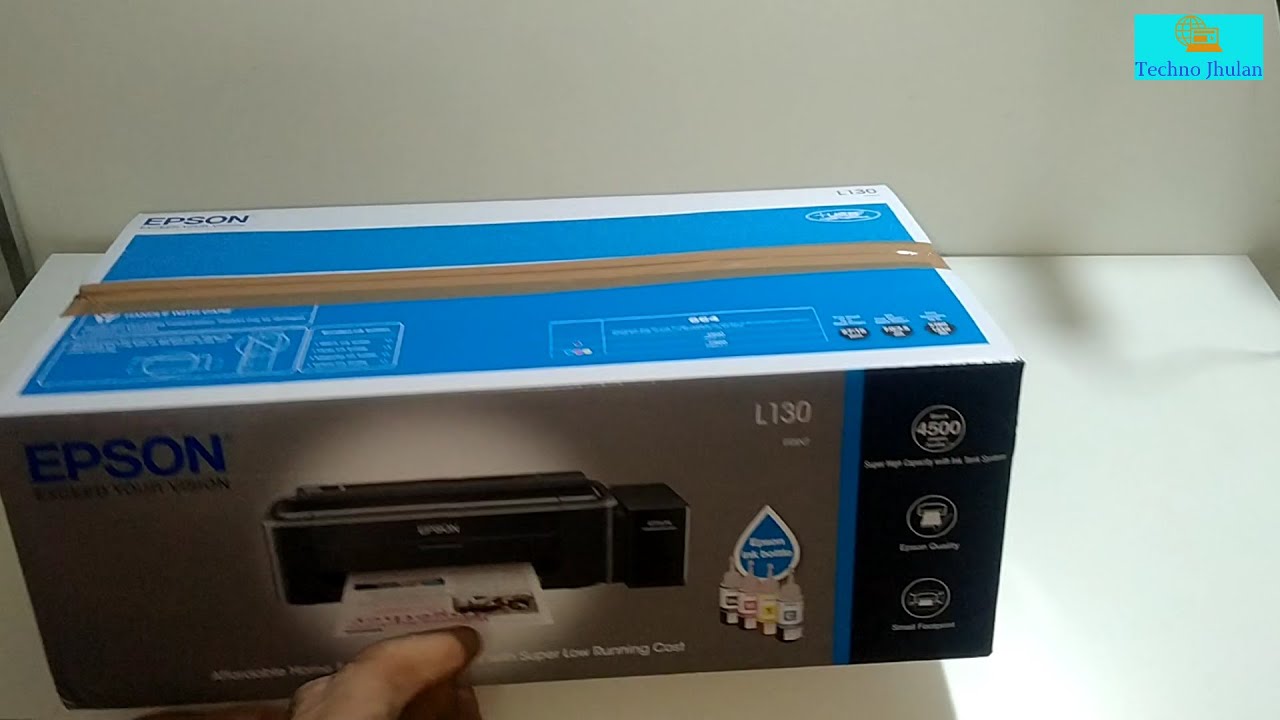 Epson L130 Printer Unboxing | Best Ink Tank Colour Printer | Single ...