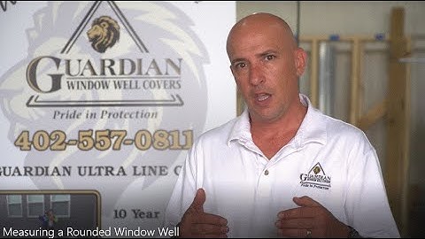 Measuring How-to Series: Measuring for a Rounded Style Guardian Window Well Cover