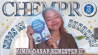 KUPAS BUKU KIMIA DASAR II YANG 'WAJIB' DIMILIKI ANAK TPB ITB! GIMANA ISI BUKUNYA? CHEMPRO (KIDAS 2A)
