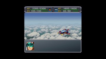 Super Robot Wars Alpha Gaiden (PS1) - Mach Attacker (Mach Pick - Attack Animation)