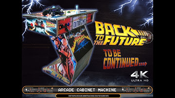 © Pedestal Games 4K Hyperspin- Arcade Cabinet Machine - "Back to the Future"