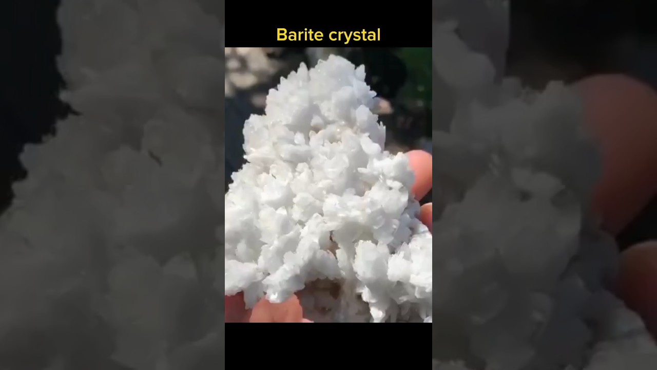Barite crystal 