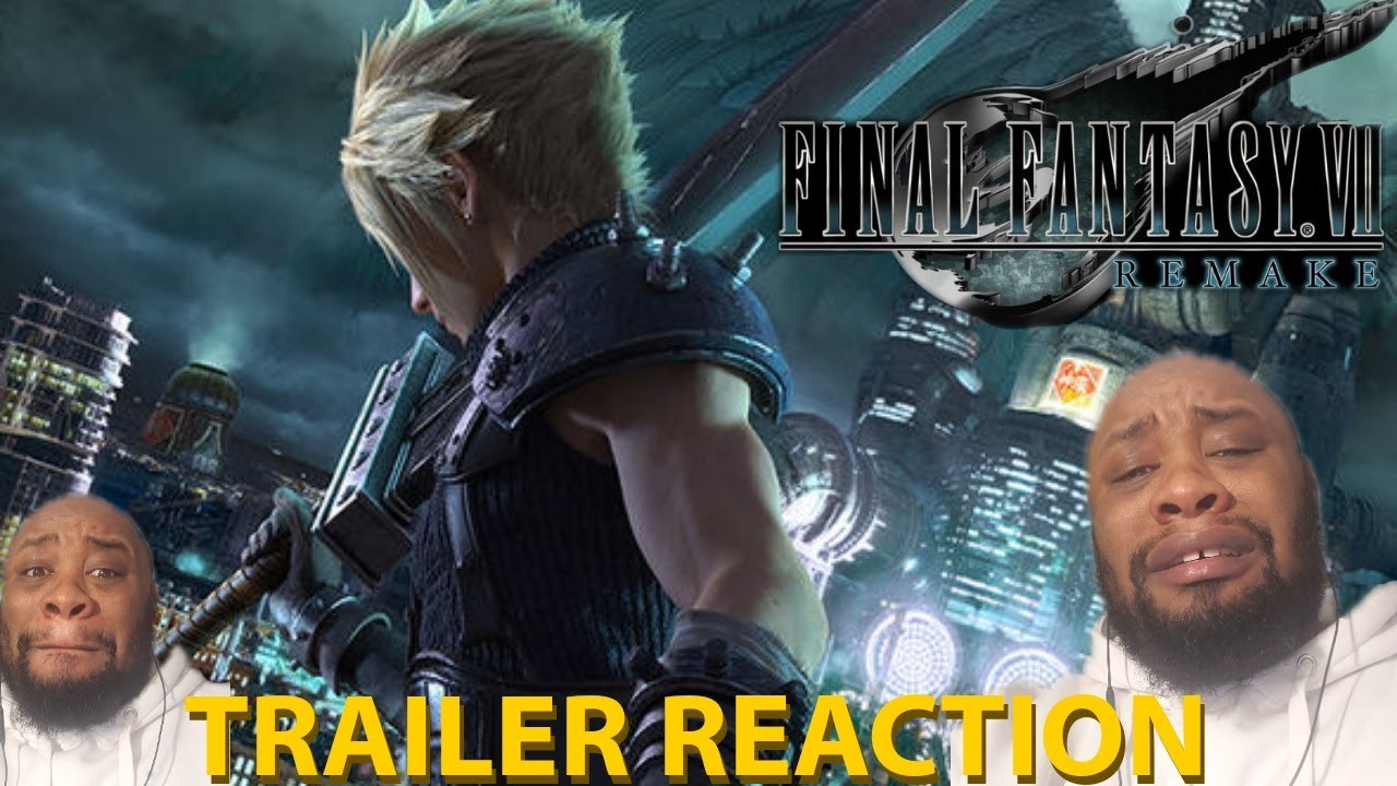 KRay06 Reacts and Immerses!!!! - Final Fantasy 7 Remake Official Opening Movie [REACTION!!!]
