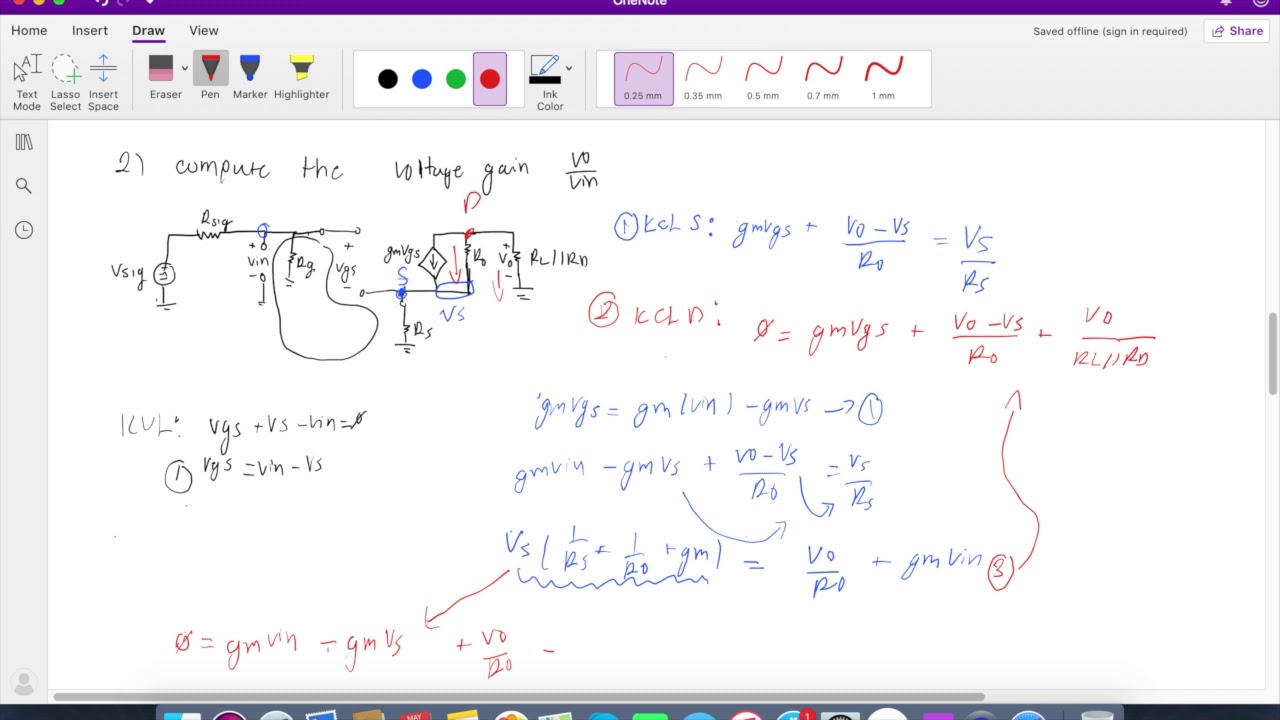 Small Signal/AC analysis of Common Source M.O.S.F.E.T. - YouTube