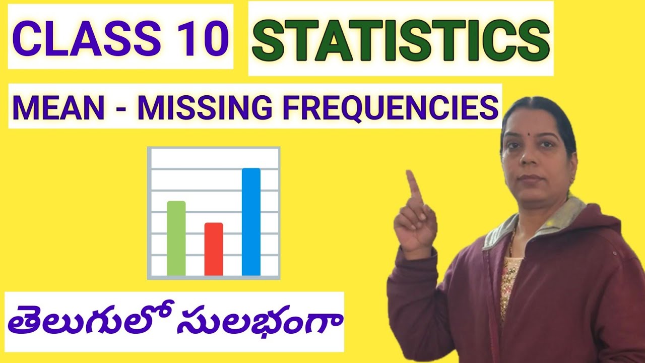 Statistics Class 10 CBSE l Mean - Finding Missing Frequency 🔎 📊