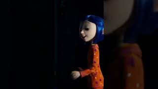 Coraline Button Eyes ,you can see Coraline's life after sewing buttons instead of her eyes #coraline
