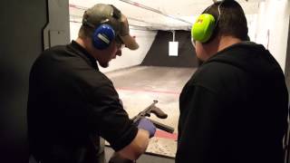 Shooting a full auto Thompson M1A1 (To