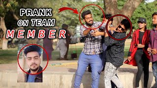 PRANK ON TEAM MEMBER | PRANK IN PAKISTAN @ZaidChulbula