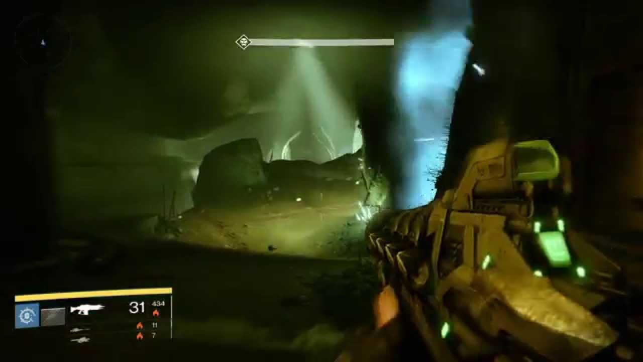 Destiny - Solo 33 Hunter: Prison of Elders Level 34 Urrox's Grudge Final Boss Fight (No Gjarllahorn)