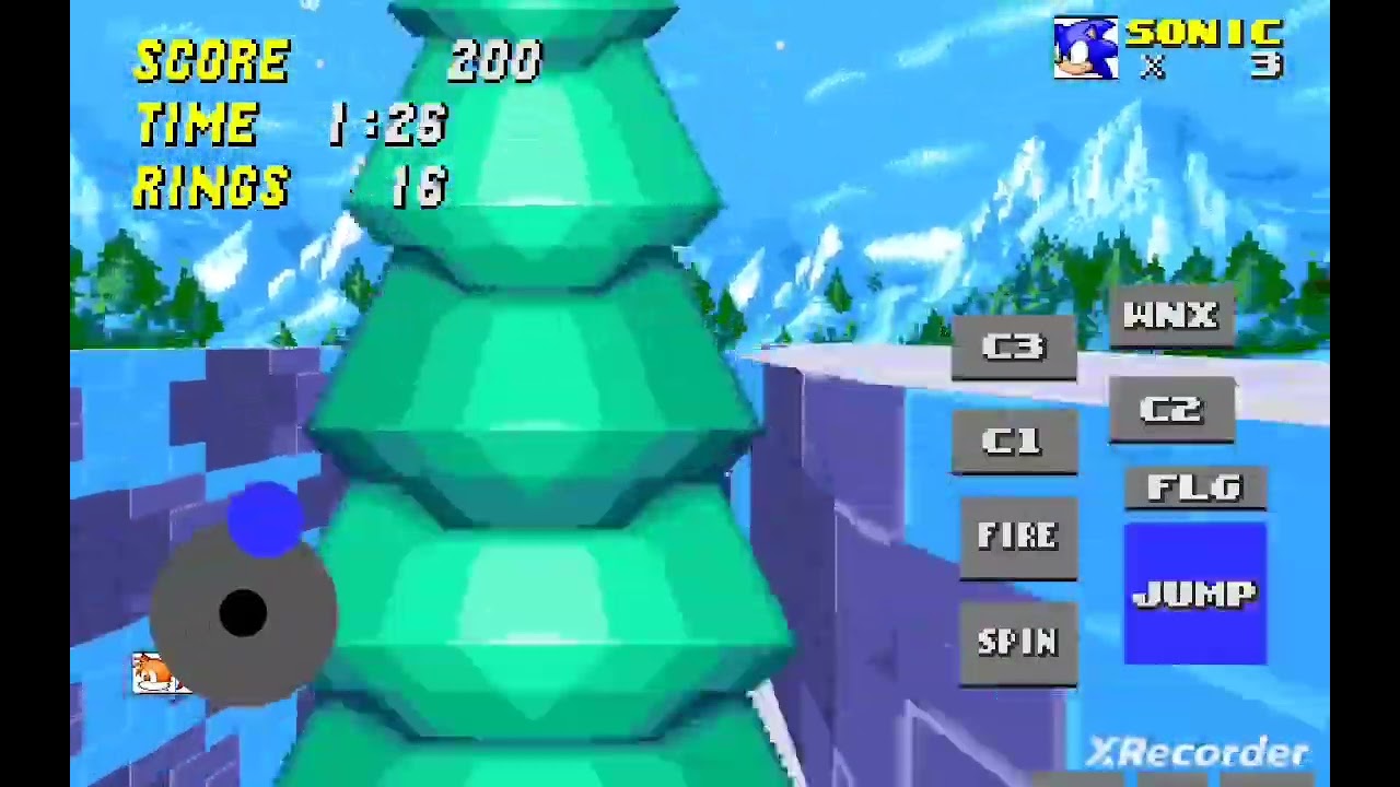 Team sonic Vs  X 2011 in sonic robo blast 2 