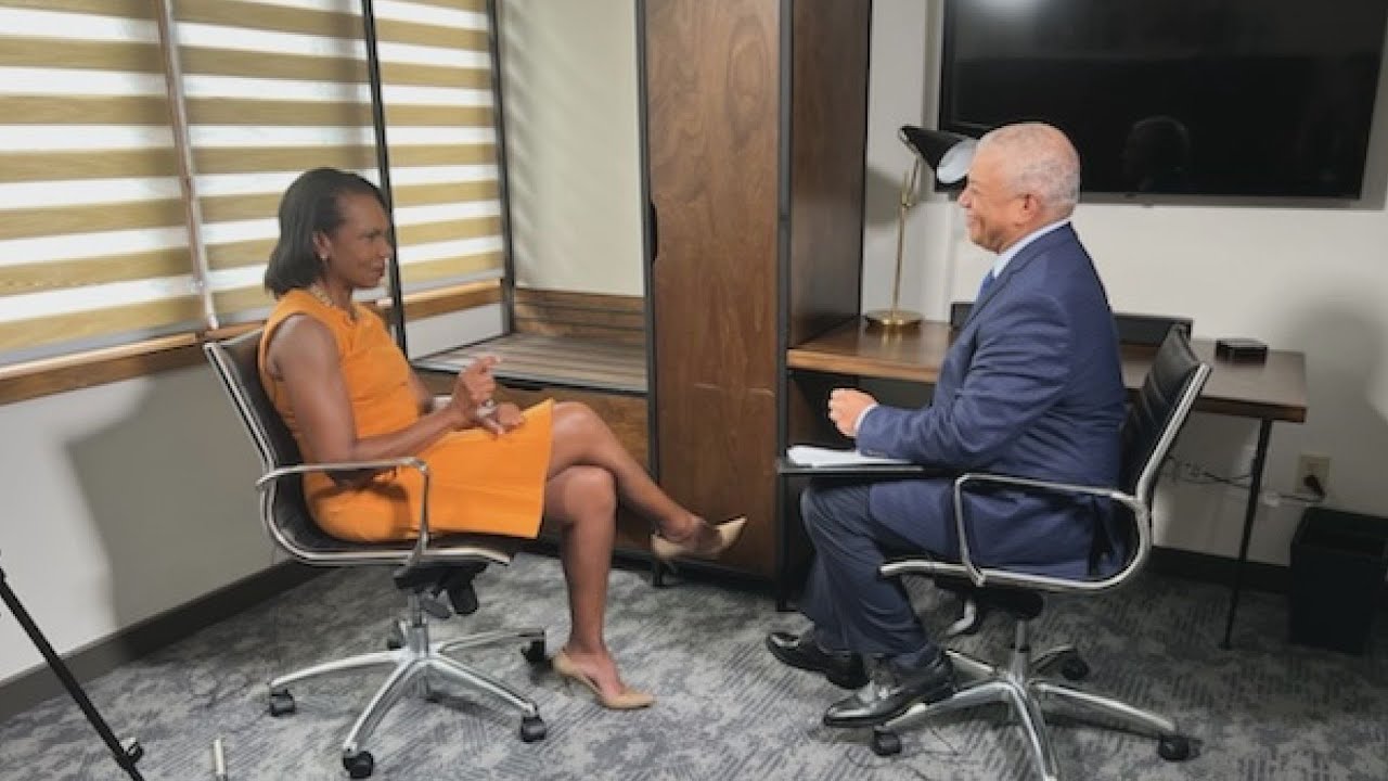 Former Secretary of State Condoleezza Rice talks exclusively with 3News anchor Russ Mitchell