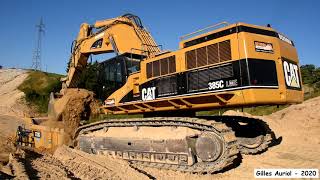 💪 High productivity - Caterpillar 385C loading 772G and 773G