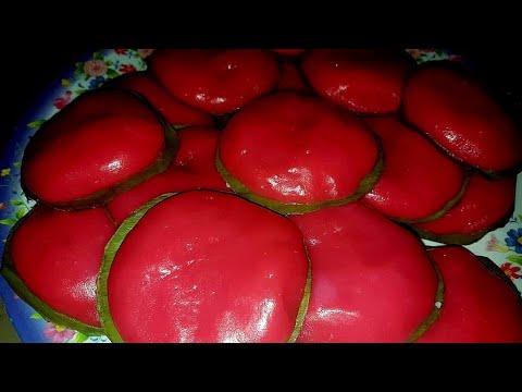 Resepi Kuih Pulut Merah inti Kacang Kuih Cina Kuih Angku 