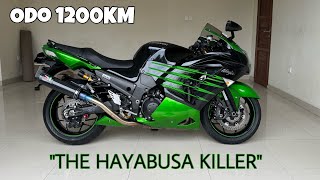 The hayabusa killer, zx14r cc terbesar dari kawasaki dengan kondisi terbaik dipasaran saat ini