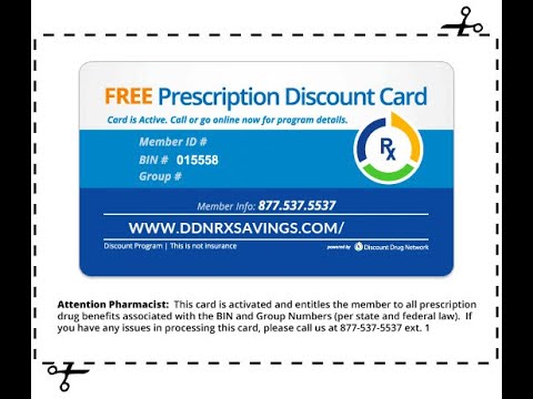Save up to 80% on your prescription drugs by using discount cards