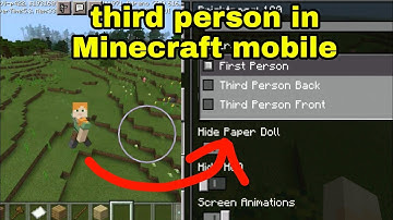 how to enable third person mode in minecraft Tpp to Fpp