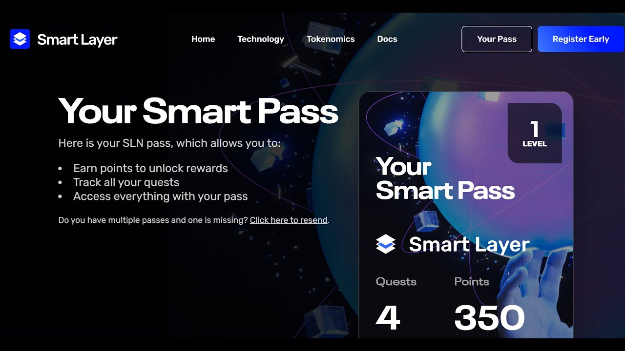 Smart Layer has raised $18M - The project is giving mint pass earn SLN ...