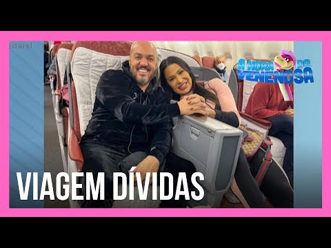 Belo e Gracyanne Barbosa ostentam viagem de luxo pela Europa e irritam credores