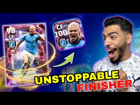 Phenomenal Finishing HAALAND Gameplay review 🔥 he breaks the net 🔥 eFootball 23 mobile