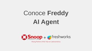 Conoce Freddy AI Agent de Freshworks