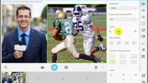 ManyCam 6 - Picture in Picture Feature