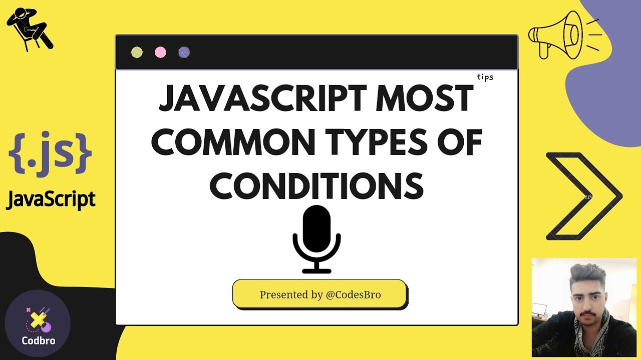 javascript all types of conditions - YouTube