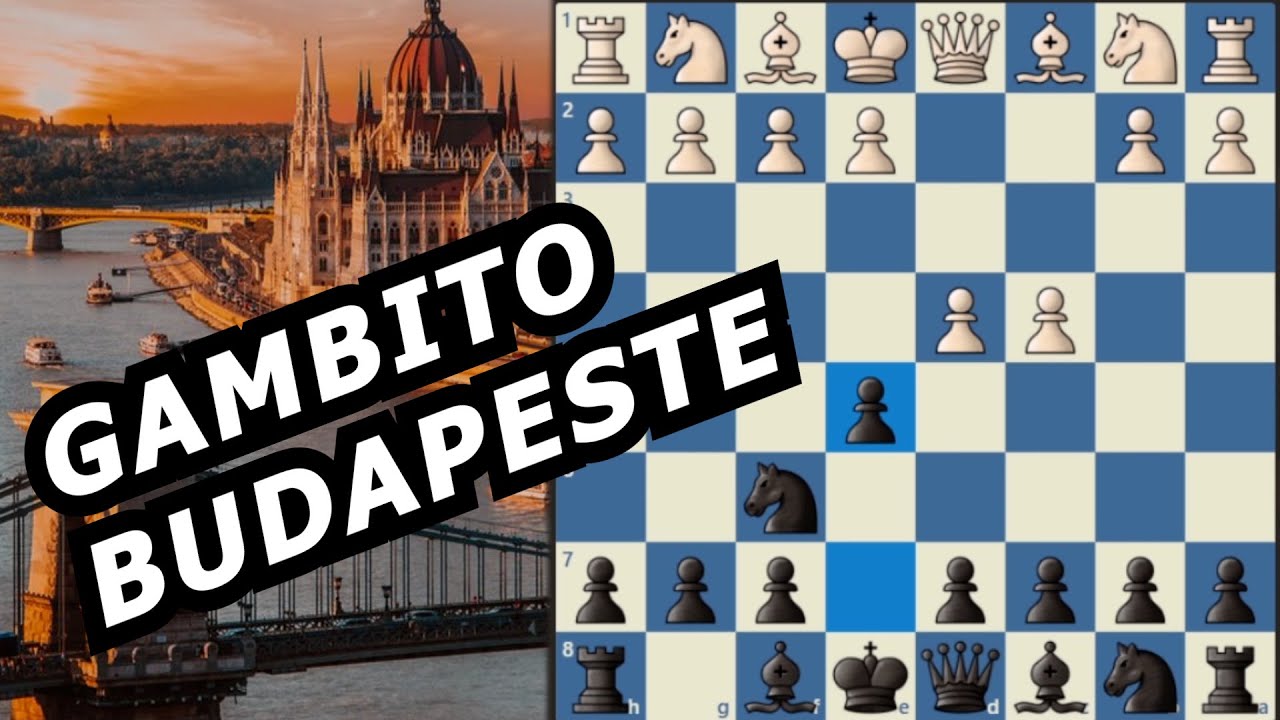 O Gambito Budapeste é uma abertura cheia de armadilhas no xadrez, e po