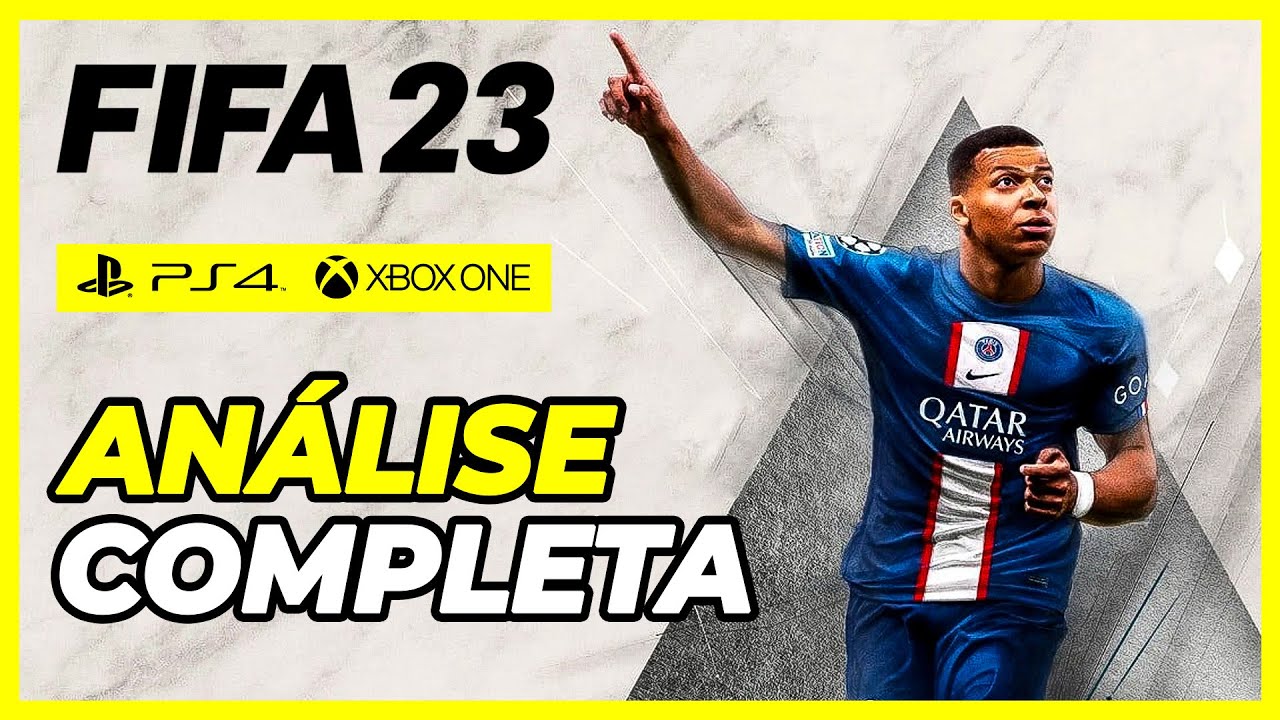 FIFA 23 NO PS4 CONFERINDO O JOGO NA ANTIGA GERAÇÃO 