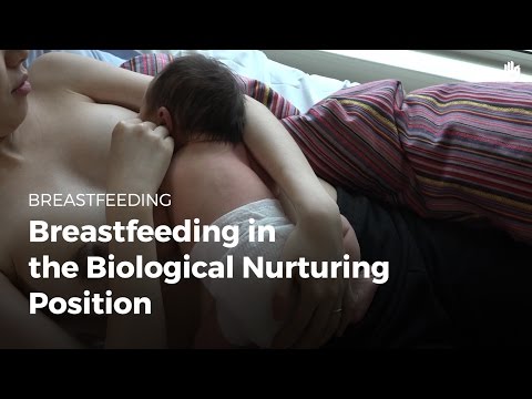 Breastfeeding in the biological nurturing position | Breastfeeding