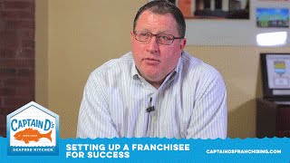 Setting up the Captain D's franchisee for success