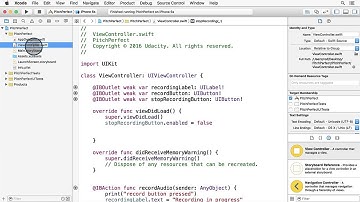 Renamimg the recording view controller