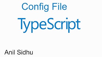 Typescript tutorial for beginners #16 tsconfig file | configuration