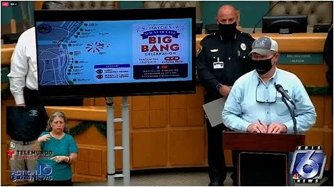 City holds fireworks safety news conference before Mayor's Big Bang NYE Celebration