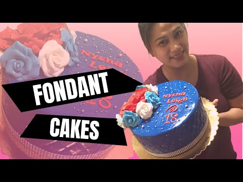 Video: Paano Gumawa Ng Fondant Cake