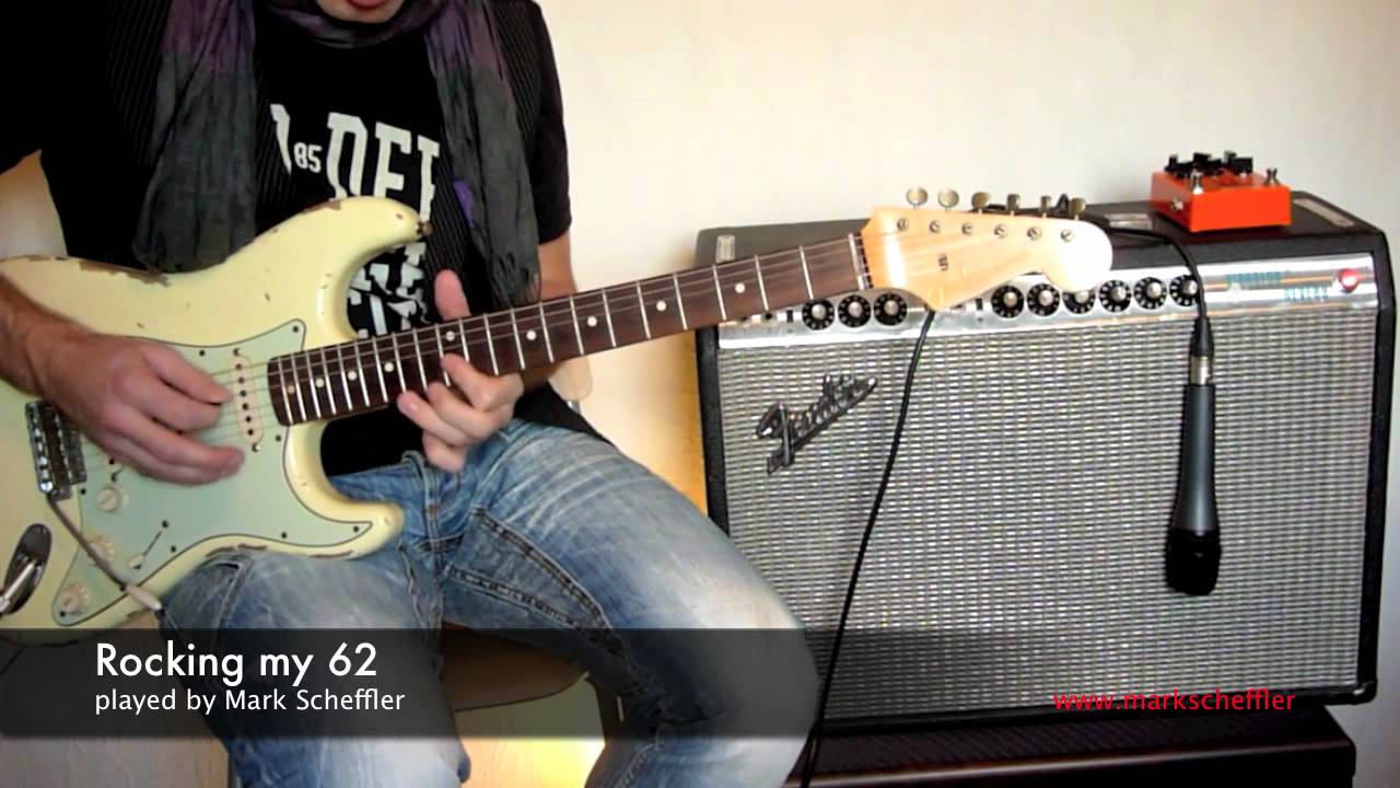 Rocking my 62 (Fender Custom Shop Heavy Relic + 1973 Fender Vibrolux Silverface)