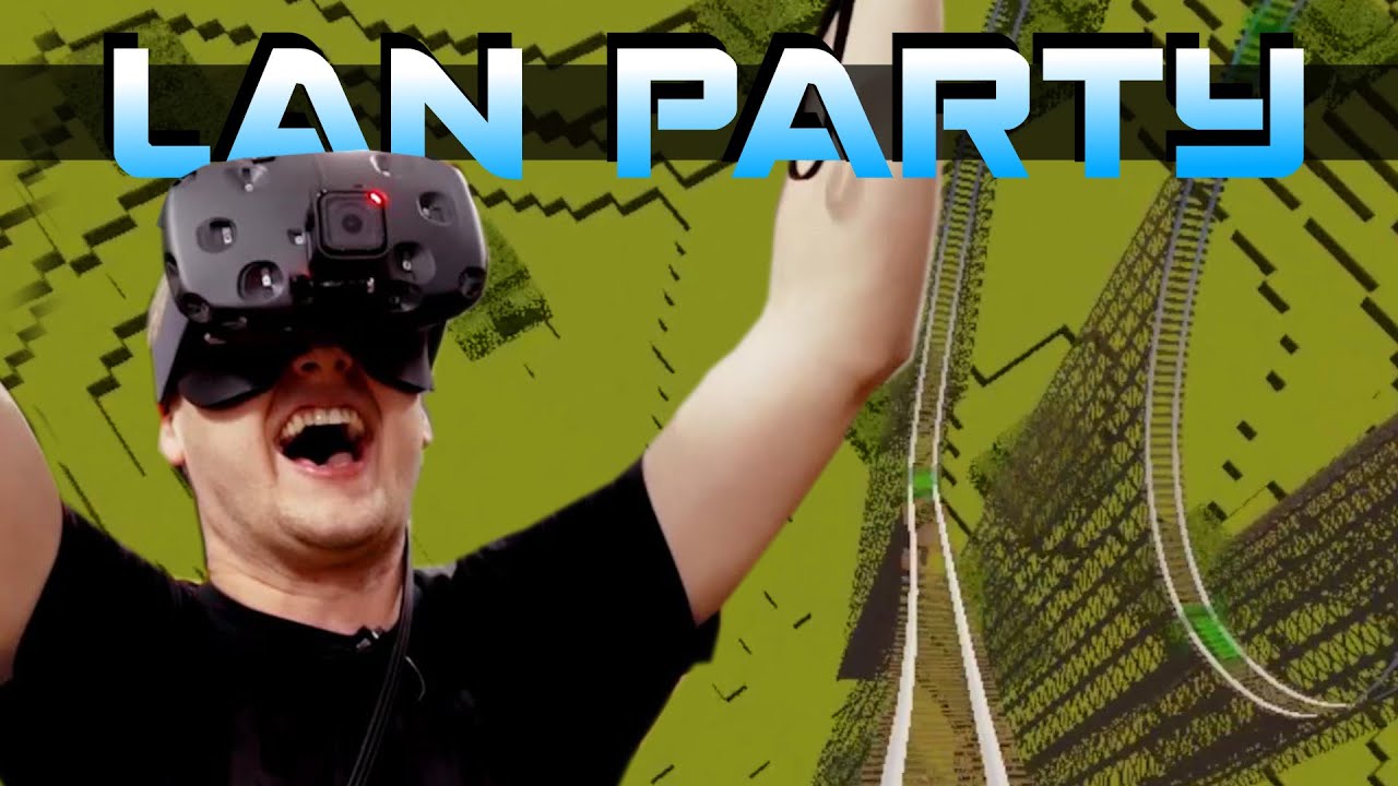 VR Minecraft Rollercoaster - CHUNKS - YouTube