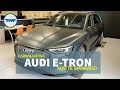 Audi etron   wrapped in matte smaragd