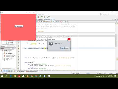 Video: Bagaimana Anda mengkonfirmasi dialog di JOptionPane?